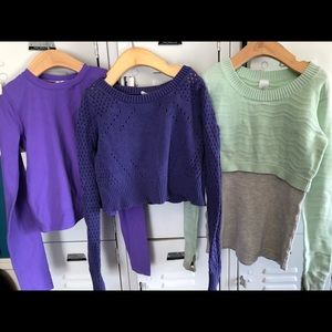 Ivivva size 6 girls lot PLAY